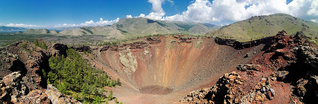 Khorgo Terkhiin Tsagaan lake National Park